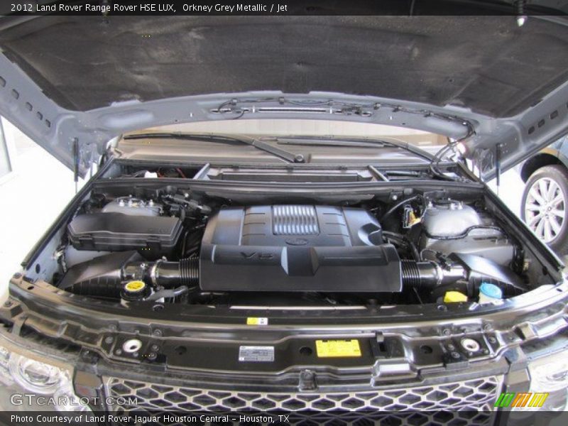 Orkney Grey Metallic / Jet 2012 Land Rover Range Rover HSE LUX
