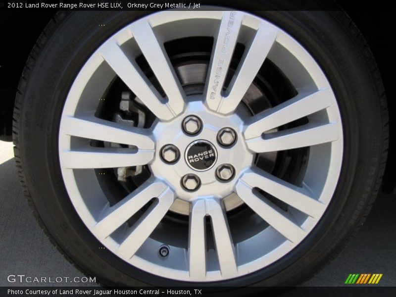 Orkney Grey Metallic / Jet 2012 Land Rover Range Rover HSE LUX