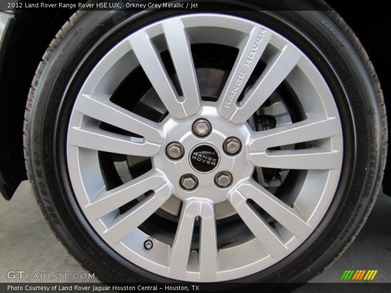 Orkney Grey Metallic / Jet 2012 Land Rover Range Rover HSE LUX