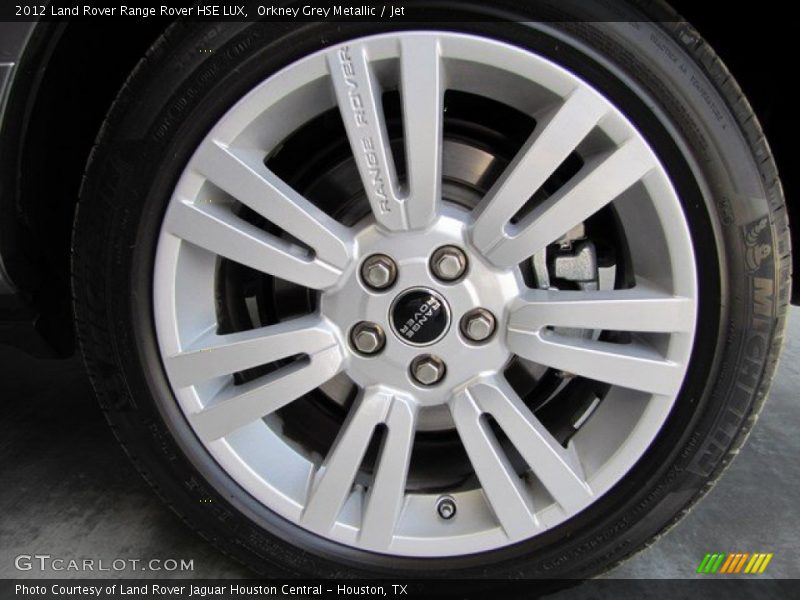 Orkney Grey Metallic / Jet 2012 Land Rover Range Rover HSE LUX