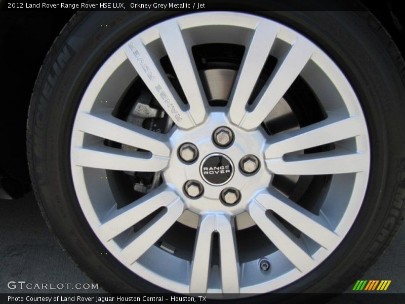 Orkney Grey Metallic / Jet 2012 Land Rover Range Rover HSE LUX
