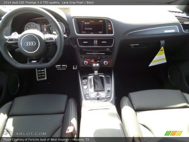 Lava Gray Pearl / Black 2014 Audi SQ5 Prestige 3.0 TFSI quattro