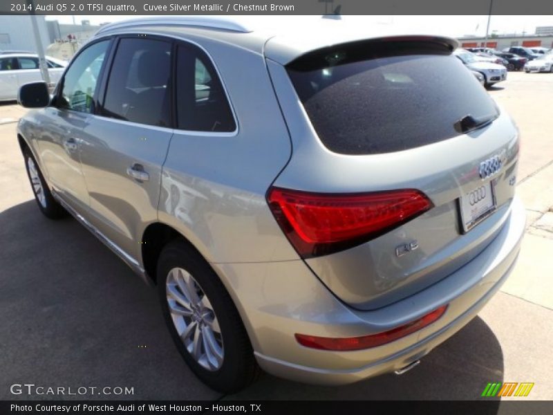 Cuvee Silver Metallic / Chestnut Brown 2014 Audi Q5 2.0 TFSI quattro