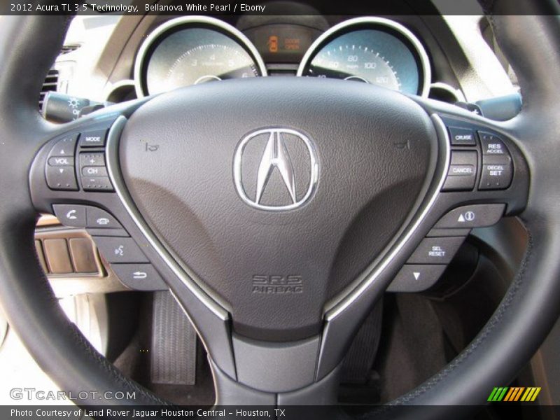 Bellanova White Pearl / Ebony 2012 Acura TL 3.5 Technology