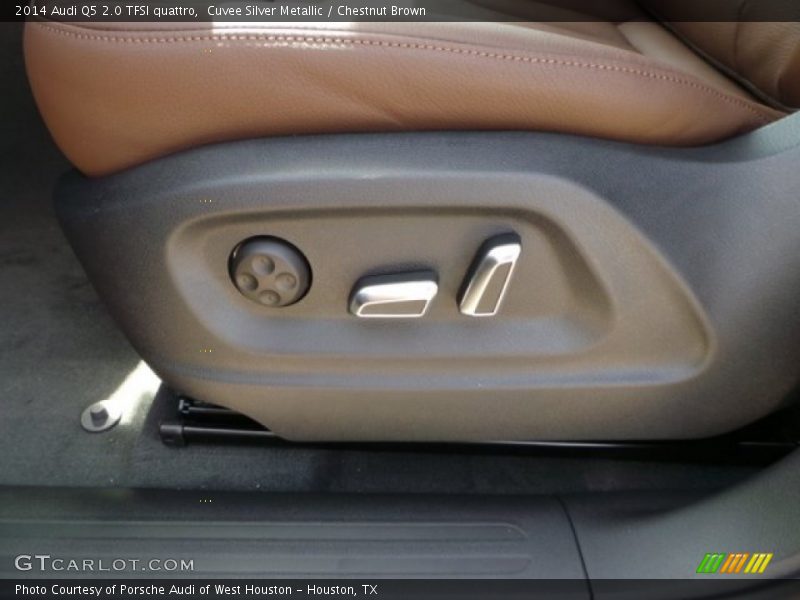 Cuvee Silver Metallic / Chestnut Brown 2014 Audi Q5 2.0 TFSI quattro