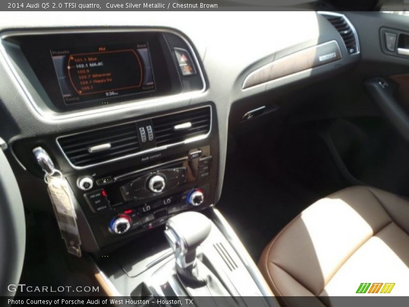 Cuvee Silver Metallic / Chestnut Brown 2014 Audi Q5 2.0 TFSI quattro