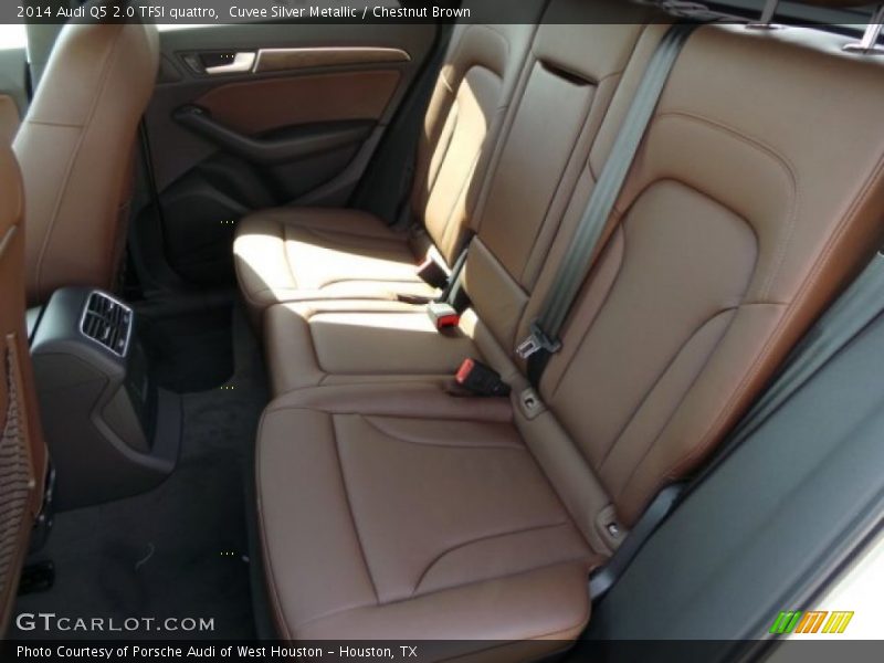 Cuvee Silver Metallic / Chestnut Brown 2014 Audi Q5 2.0 TFSI quattro