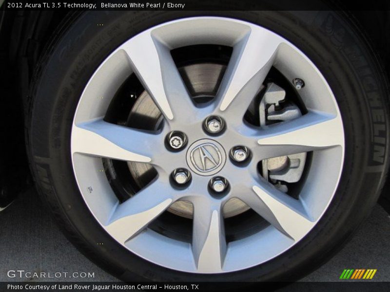 Bellanova White Pearl / Ebony 2012 Acura TL 3.5 Technology