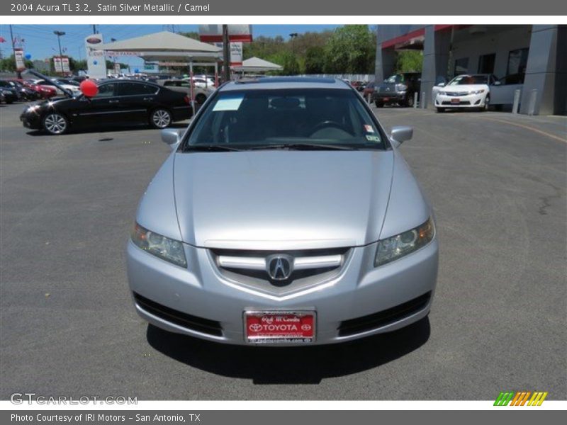 Satin Silver Metallic / Camel 2004 Acura TL 3.2