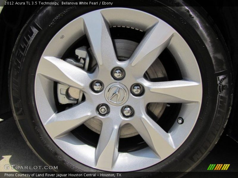 Bellanova White Pearl / Ebony 2012 Acura TL 3.5 Technology