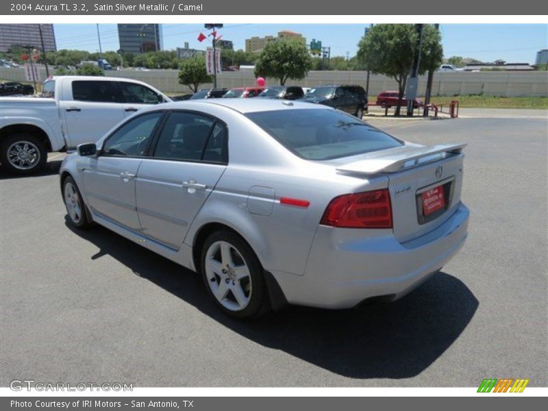 Satin Silver Metallic / Camel 2004 Acura TL 3.2