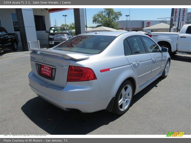 Satin Silver Metallic / Camel 2004 Acura TL 3.2