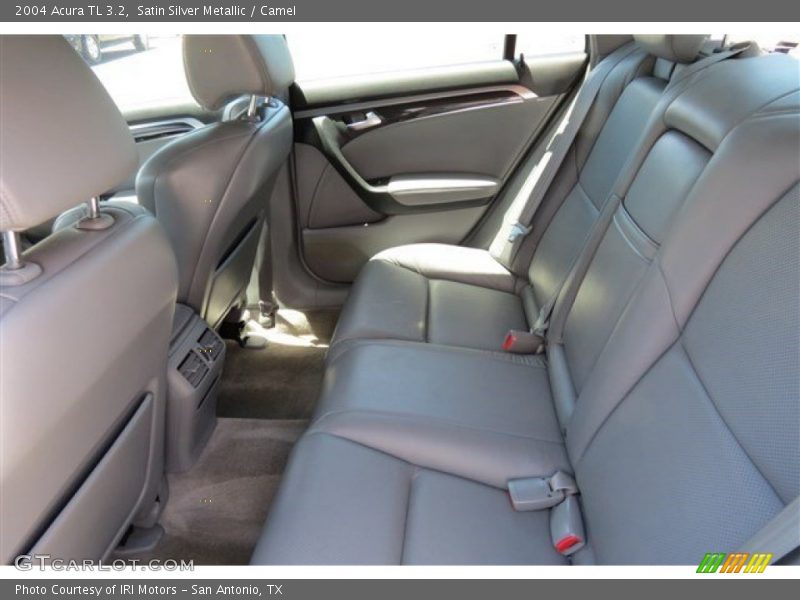 Satin Silver Metallic / Camel 2004 Acura TL 3.2