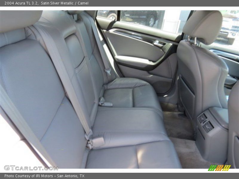 Satin Silver Metallic / Camel 2004 Acura TL 3.2