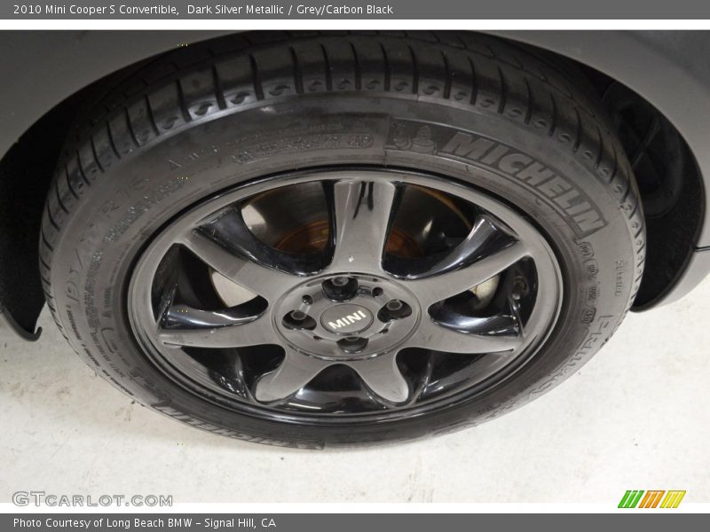 Dark Silver Metallic / Grey/Carbon Black 2010 Mini Cooper S Convertible