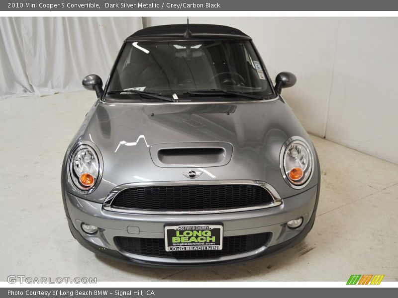 Dark Silver Metallic / Grey/Carbon Black 2010 Mini Cooper S Convertible