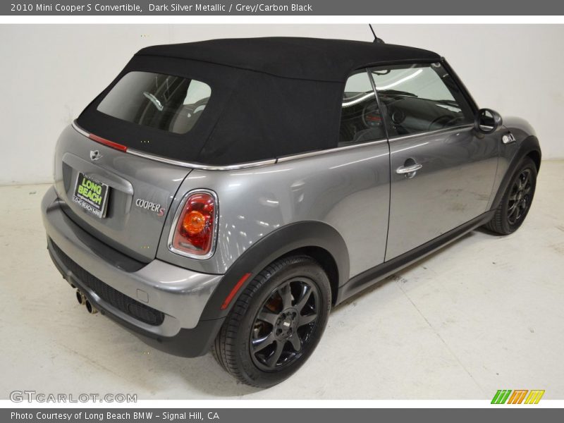 Dark Silver Metallic / Grey/Carbon Black 2010 Mini Cooper S Convertible