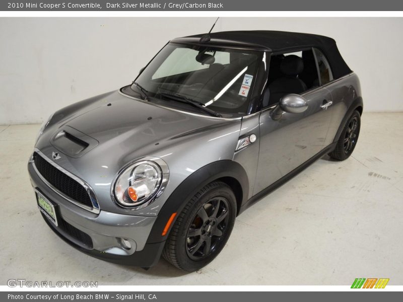 Dark Silver Metallic / Grey/Carbon Black 2010 Mini Cooper S Convertible