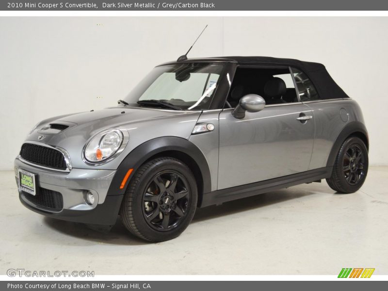 Dark Silver Metallic / Grey/Carbon Black 2010 Mini Cooper S Convertible