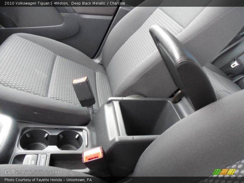 Deep Black Metallic / Charcoal 2010 Volkswagen Tiguan S 4Motion