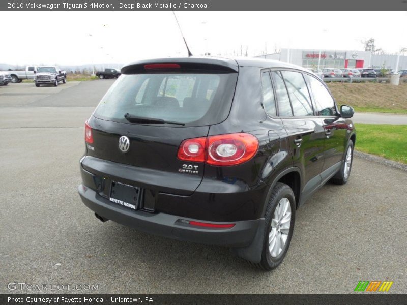 Deep Black Metallic / Charcoal 2010 Volkswagen Tiguan S 4Motion