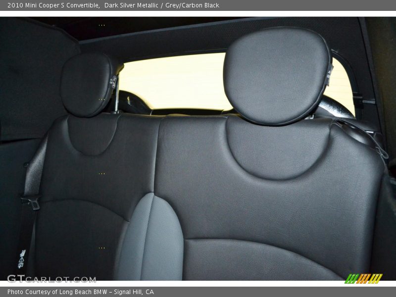 Dark Silver Metallic / Grey/Carbon Black 2010 Mini Cooper S Convertible