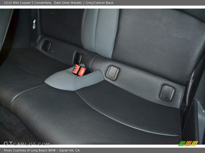 Dark Silver Metallic / Grey/Carbon Black 2010 Mini Cooper S Convertible