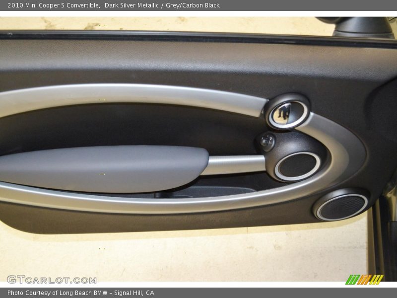 Dark Silver Metallic / Grey/Carbon Black 2010 Mini Cooper S Convertible