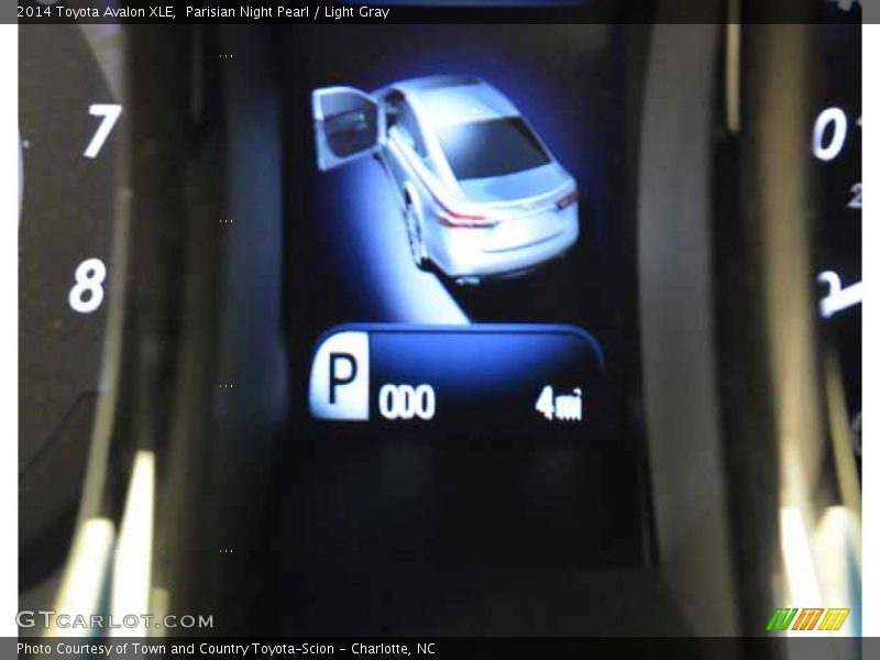 Parisian Night Pearl / Light Gray 2014 Toyota Avalon XLE