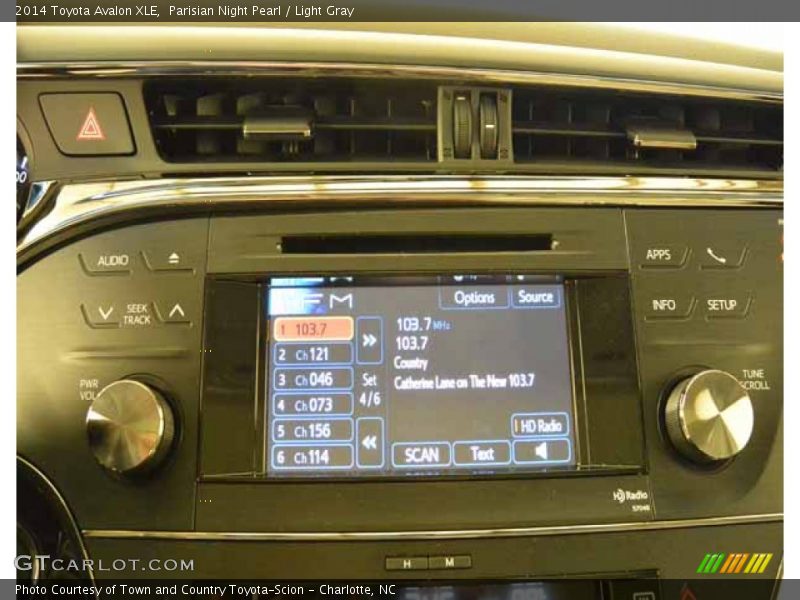 Parisian Night Pearl / Light Gray 2014 Toyota Avalon XLE
