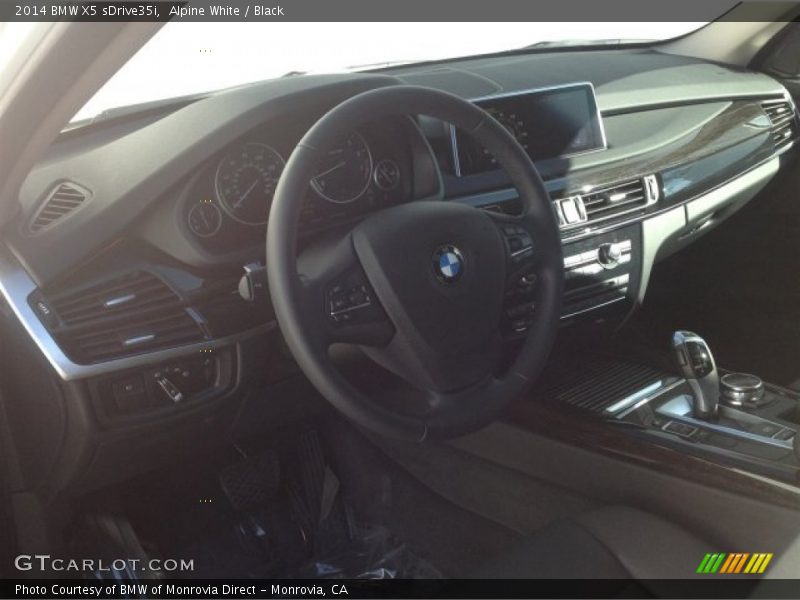 Alpine White / Black 2014 BMW X5 sDrive35i