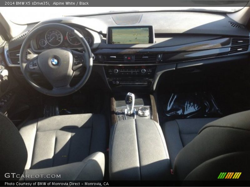 Alpine White / Black 2014 BMW X5 sDrive35i