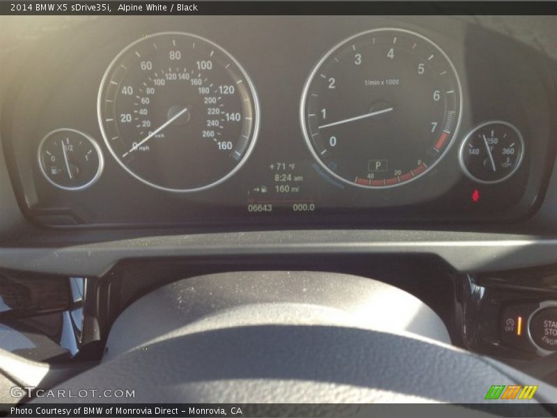 Alpine White / Black 2014 BMW X5 sDrive35i