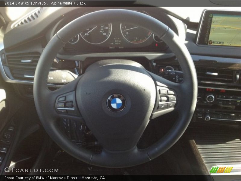 Alpine White / Black 2014 BMW X5 sDrive35i