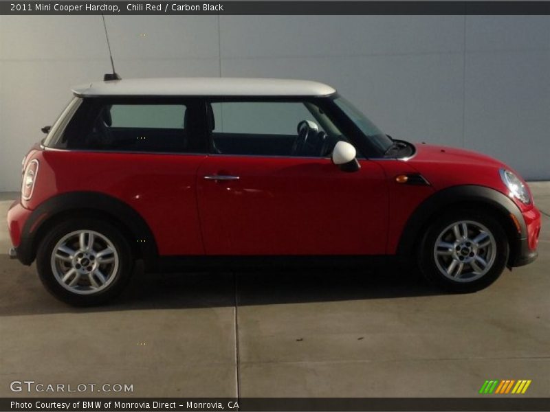 Chili Red / Carbon Black 2011 Mini Cooper Hardtop