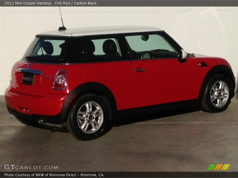 Chili Red / Carbon Black 2011 Mini Cooper Hardtop