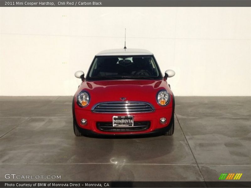 Chili Red / Carbon Black 2011 Mini Cooper Hardtop