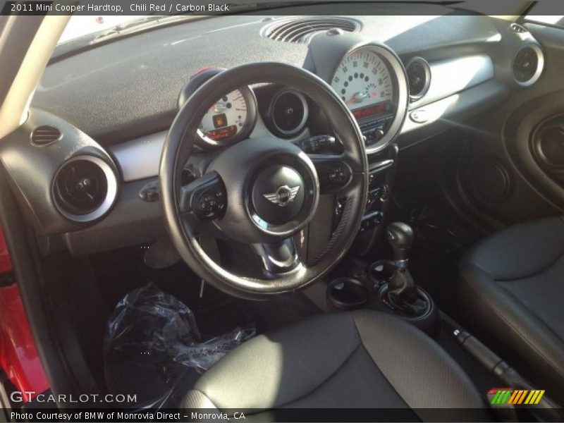 Chili Red / Carbon Black 2011 Mini Cooper Hardtop