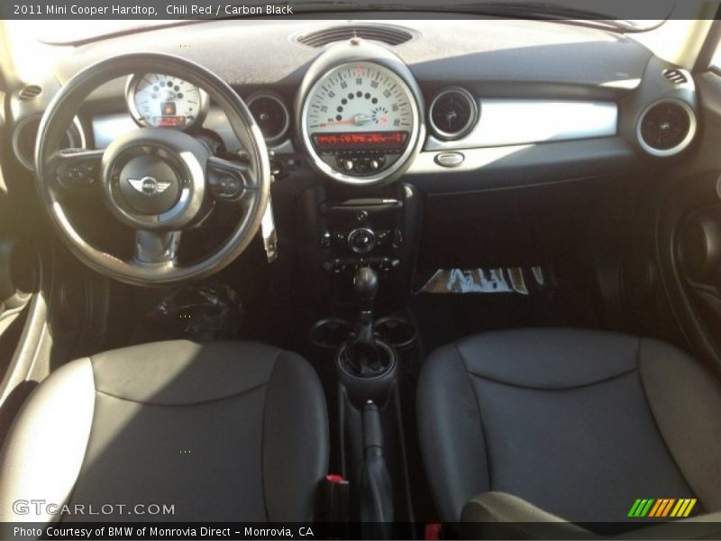 Chili Red / Carbon Black 2011 Mini Cooper Hardtop