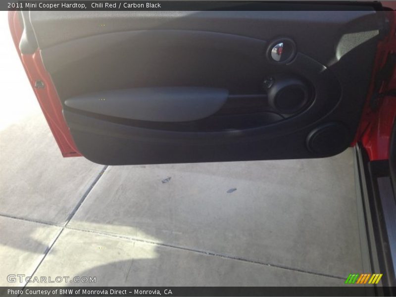Chili Red / Carbon Black 2011 Mini Cooper Hardtop