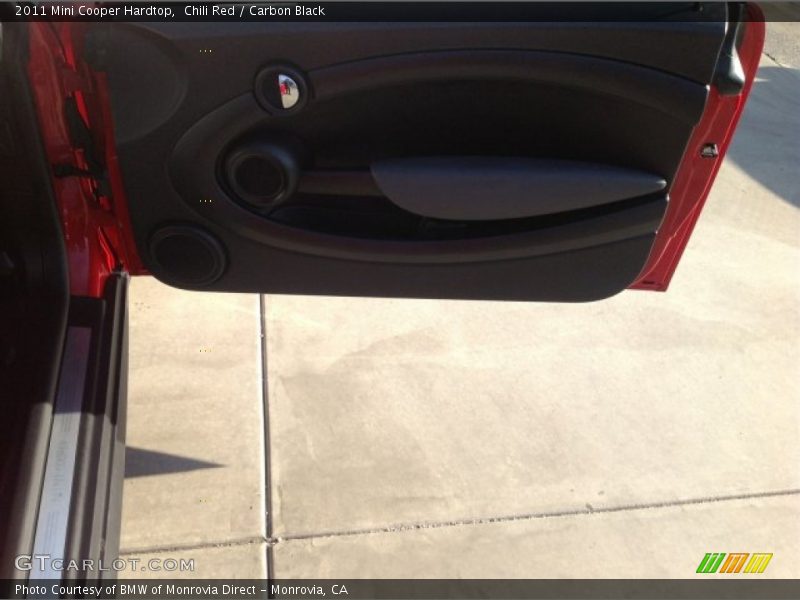 Chili Red / Carbon Black 2011 Mini Cooper Hardtop