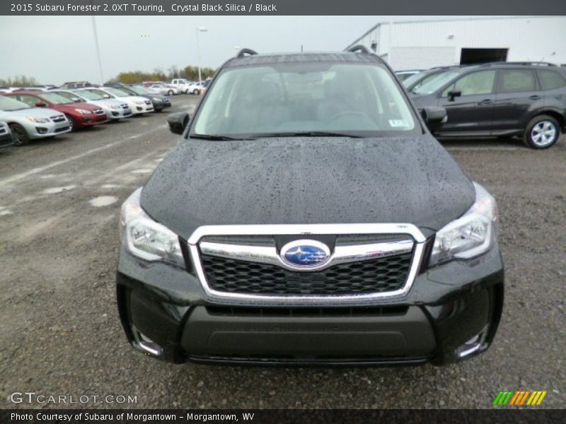 Crystal Black Silica / Black 2015 Subaru Forester 2.0XT Touring