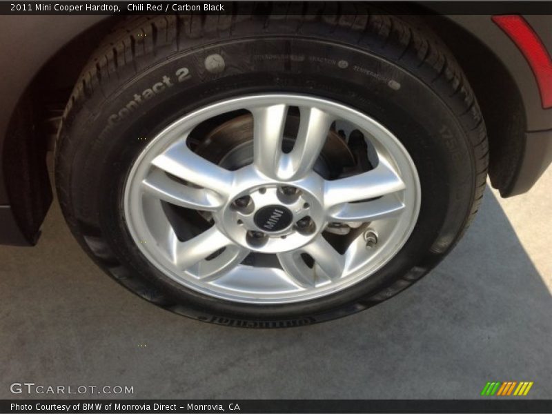 Chili Red / Carbon Black 2011 Mini Cooper Hardtop