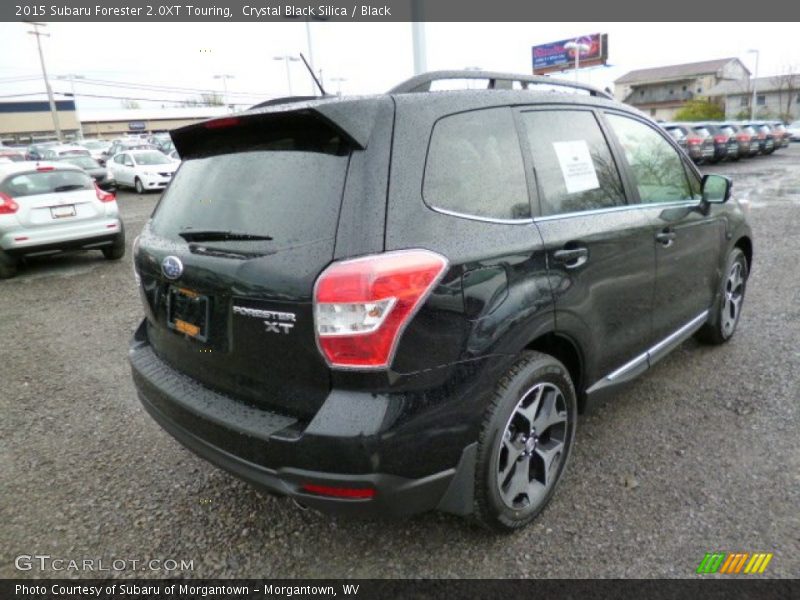 Crystal Black Silica / Black 2015 Subaru Forester 2.0XT Touring