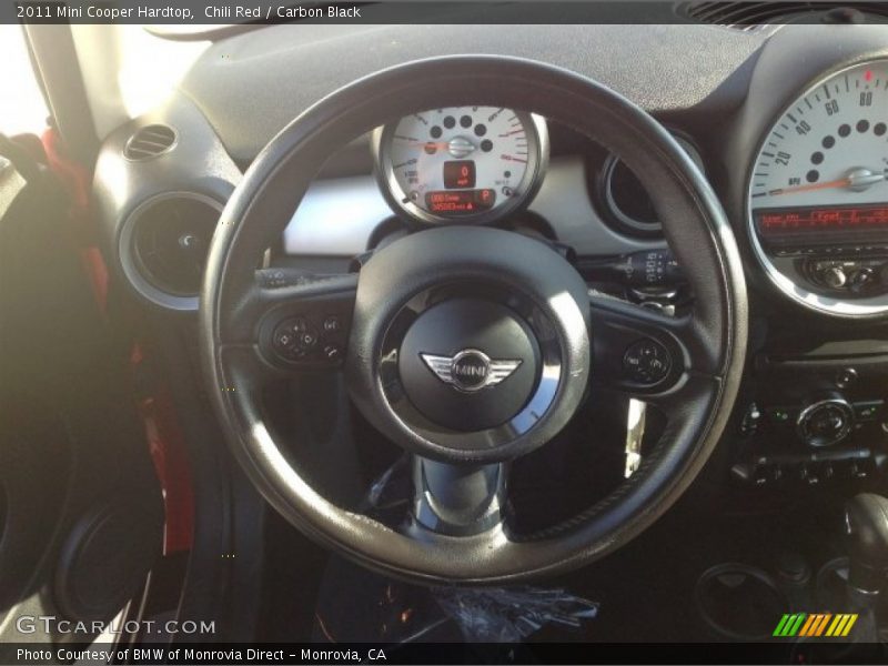 Chili Red / Carbon Black 2011 Mini Cooper Hardtop