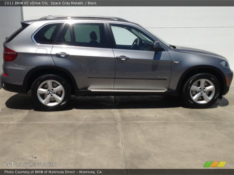 Space Gray Metallic / Black 2011 BMW X5 xDrive 50i