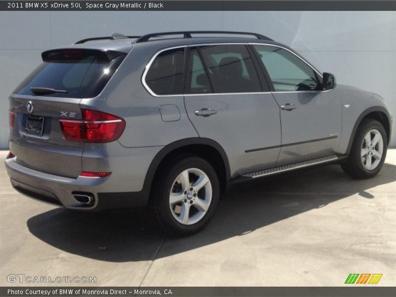 Space Gray Metallic / Black 2011 BMW X5 xDrive 50i