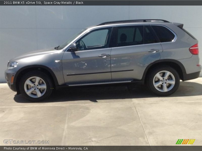 Space Gray Metallic / Black 2011 BMW X5 xDrive 50i