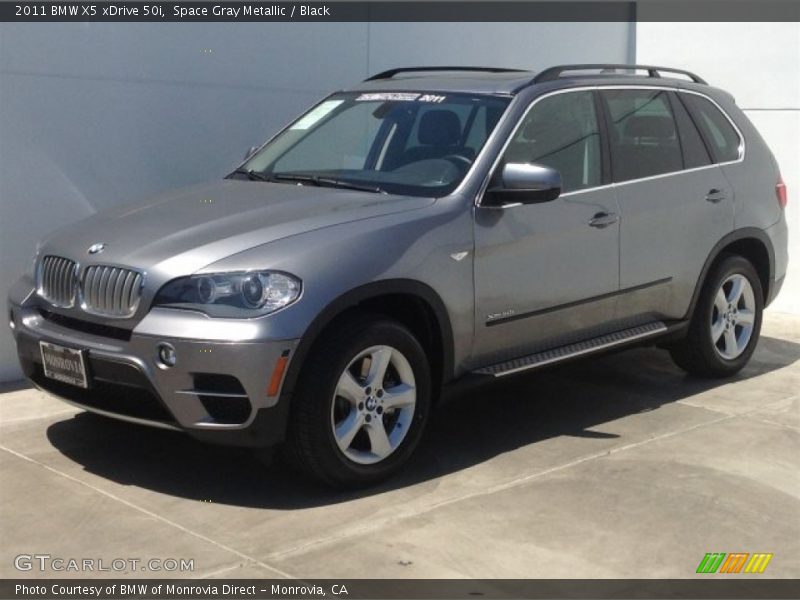 Space Gray Metallic / Black 2011 BMW X5 xDrive 50i