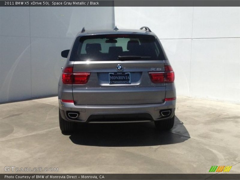 Space Gray Metallic / Black 2011 BMW X5 xDrive 50i
